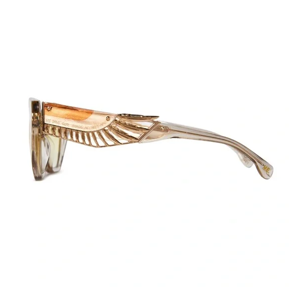 NEW Melody Ehsani Ancient Futures Amber Sunglasses (Egyptian Goddess Wings) Ancient Future Sunglasses - Amber – Melody Ehsani main image 4